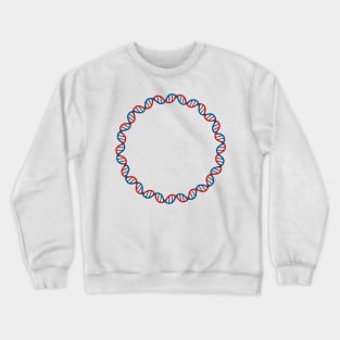 Circular DNA Double Stranded Crewneck Sweatshirt